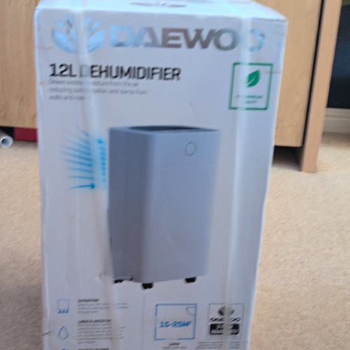 Daewoo 12l dehumidifier white - daewoo,