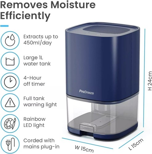 Pro breeze 1000ml - breeze, dehumidifier