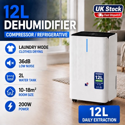 Morris 12l dehumidifier for - dehumidifier,