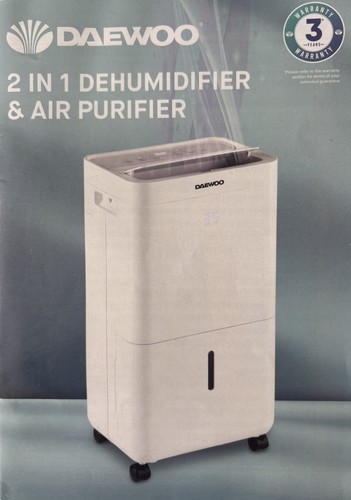 Daewoo 12l dehumidifier air - daewoo, &