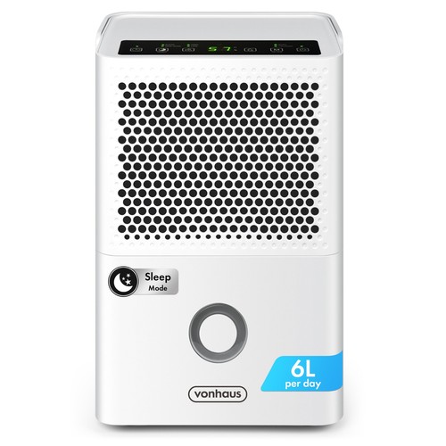 Vonhaus dehumidifier day - vonhaus, 6l/day
