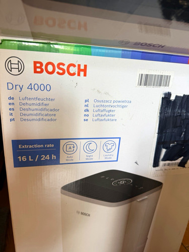 Bosch dry 4000 dehumidifier - dry,